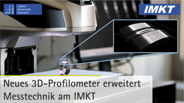 Profilaufnahme eines Wälzlagerinnenrings am Keyence VR6200.