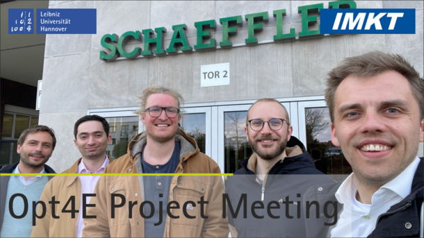 Mitarbeiter des IMKT und IAL beim Konsortialtreffen